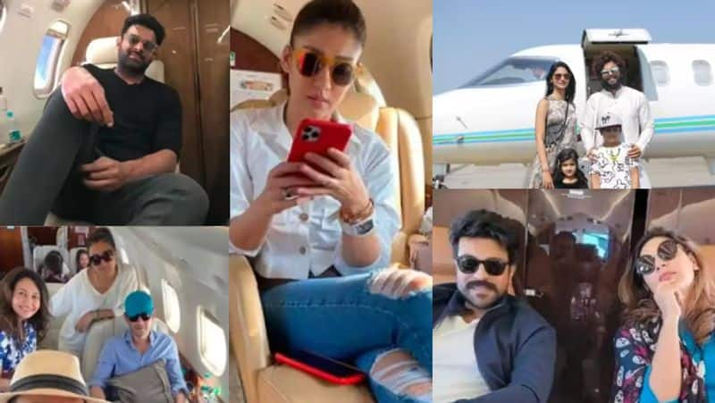 nayanthara to Allu Arjun Here the List of south Indian celebrities owned Private Jet gan