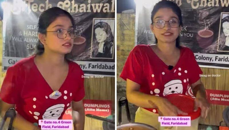 student started her own tea stall and her video goes viral now 