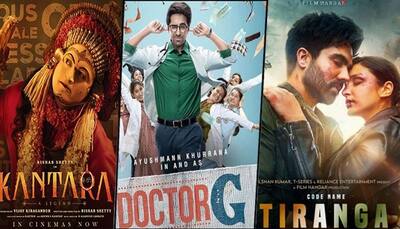 Weekend binge list: Kantara to Doctor G, Code Name: Tiranga, 6 films to watch in theatres
