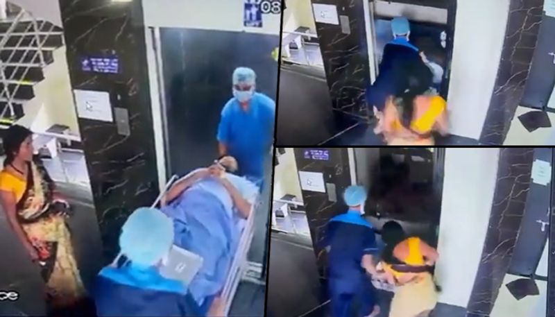 Patient narrow escapes after lift malfunctions in a hospital; spine-chilling video goes viral - gps