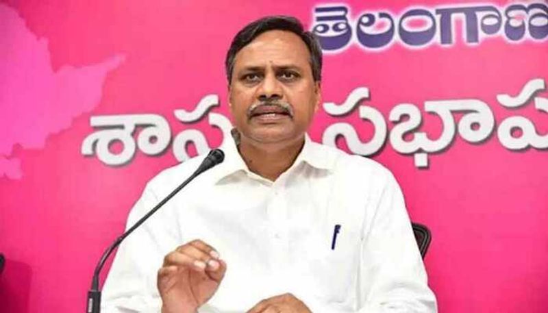 trs mlc palla rajeshwar reddy challenge to bjp leaders on etela attack issue