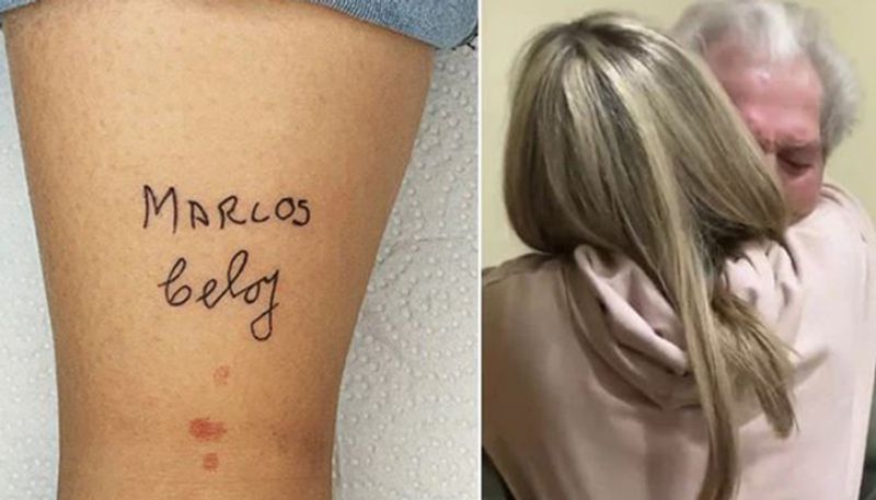 Woman Gets Her Grandparents Names Inked On Ankle