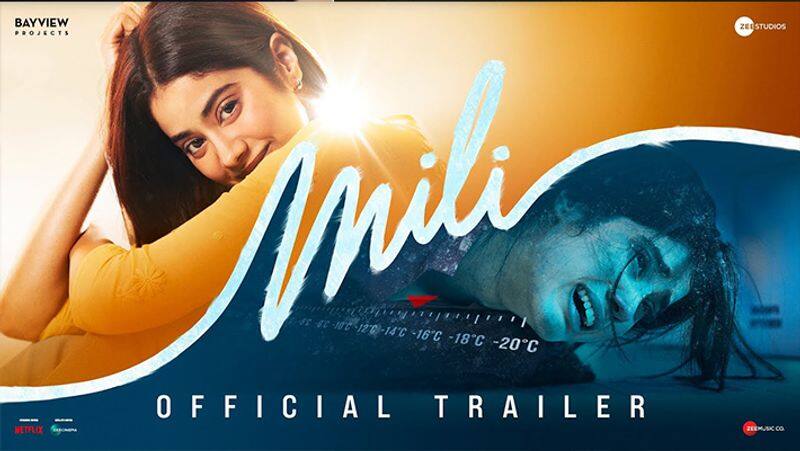 janhvi kapoor starring mili trailer released 