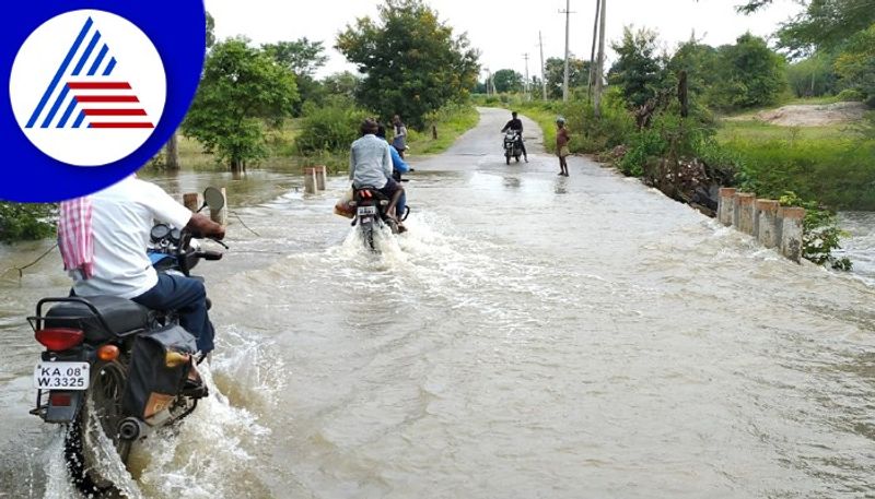 heavy rainfall in gauribidanur person rescued from flood gow