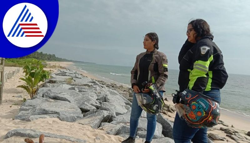 Bengaluru based female bikers initiate campaign for clean beach in coastal areas gow