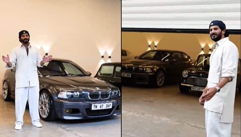 actor dulquer salmaan share his car collection video