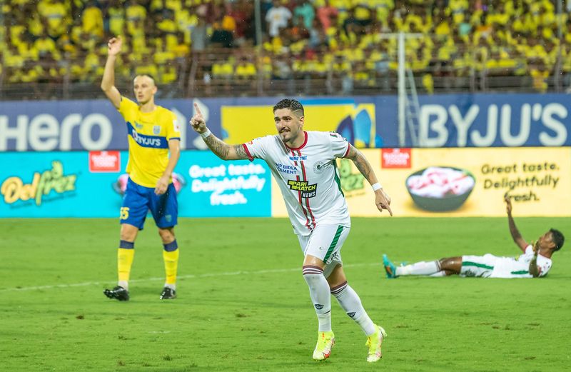 Indian Super League 2022-23: Dimitri Petratos scores hat-trick as ATKMB ATK Mohun Bagan drubs KBFC Kerala Blasters FC 5-2-ayh