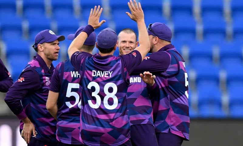 ICC T20 World Cup 2022 Scotland Stun West Indies With 42 Run Win kvn