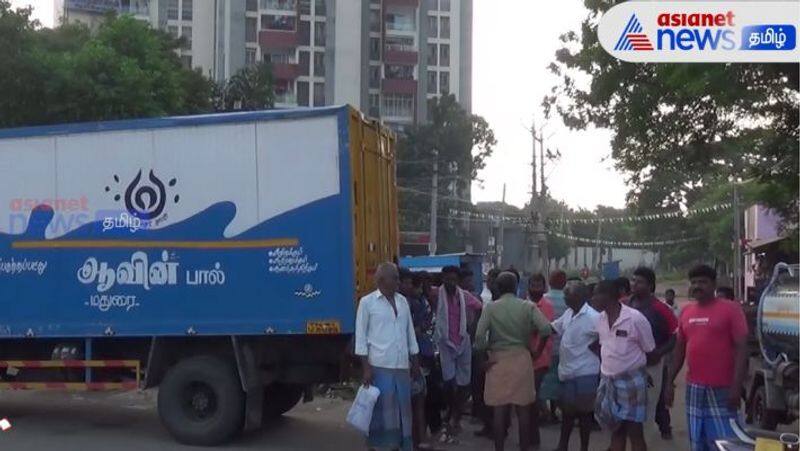 Private asking extra price for milk; A new problem in Madurai