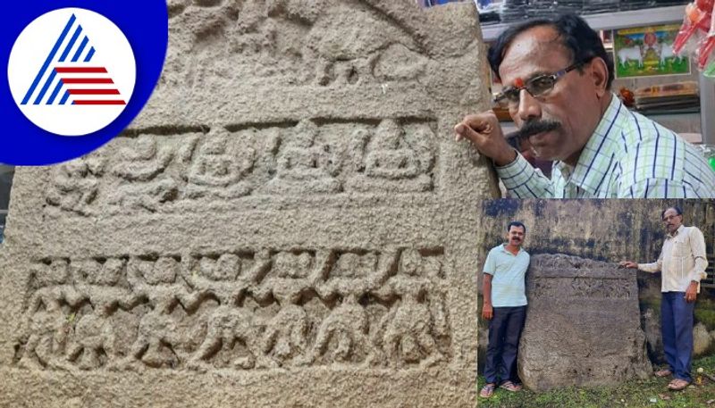 Three heroic inscription found at horanadu village Chikkamgaluru rav