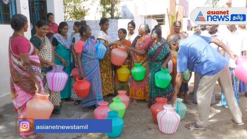 Drinking water shortage for 6 months in palayamkottai! - Women gathered with empty pots!