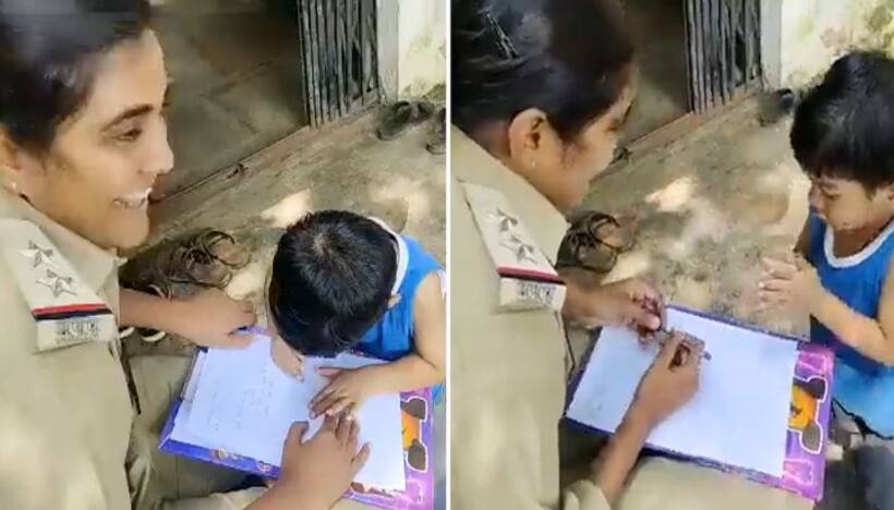 Watch: Three-year-old files complaint against his mother for stealing chocolates in MP; netizens react