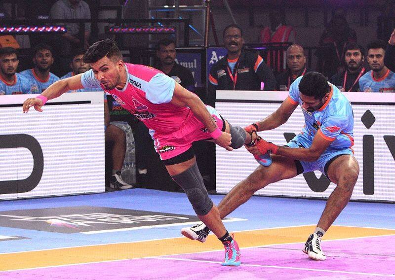 Pro Kabaddi League puneri paltan beat telugu titans and jaipur pink panthers thrash bengal warriors ckm