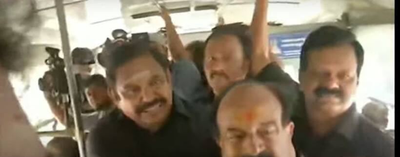 Tamil Nadu Assembly: EPS, AIADMK legislators detained for staging hunger strike over party seat feud