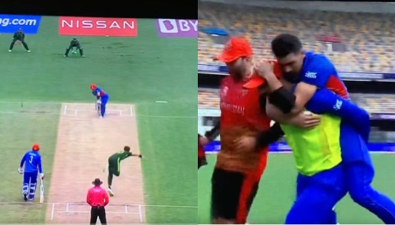 shaheen afridi yorker sends afghan batsman rahmanullah gurbaz to hospital viral video t20 world cup