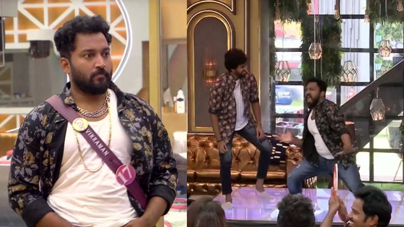 BiggBoss Season 6 contestant vikraman rocking dance performance video