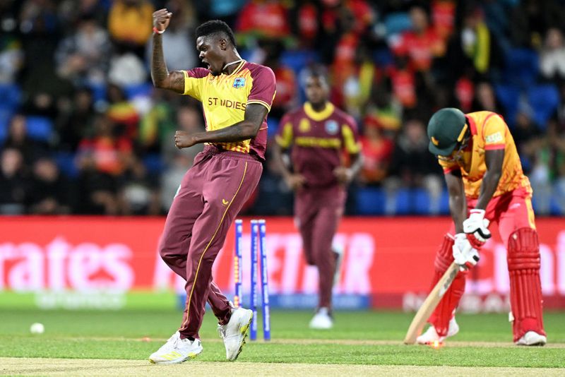 T20 World Cup 2022: West Indies beat Zimbabwe to keep Super 12 hopes alive