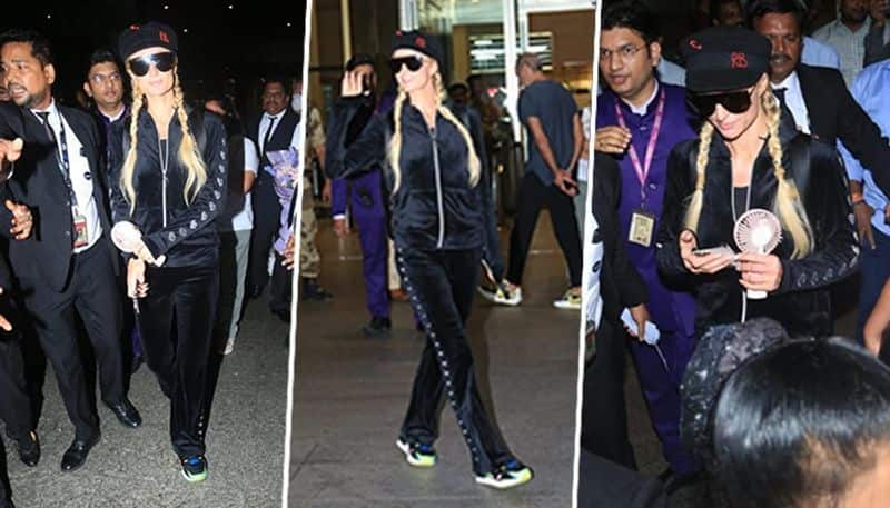 Paris Hilton arrives in India; clicks selfies with fans drb