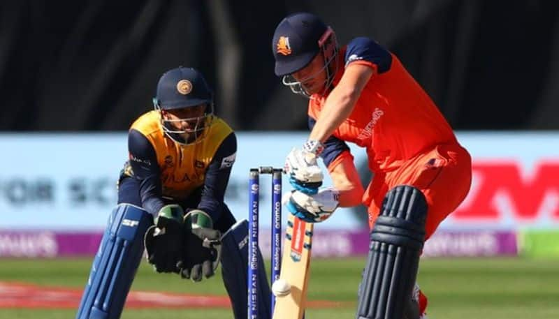 T20 World Cup 2022 Max ODowd single fight not helps Sri Lanka beat Netherlands by 16 runs