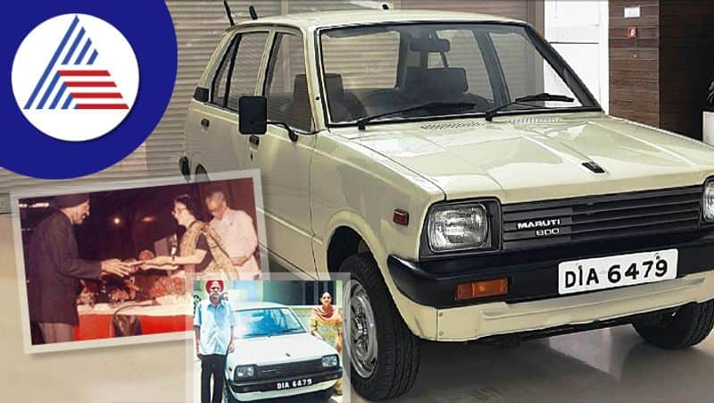 Maruti restores its first sold Maruti 800 car in India