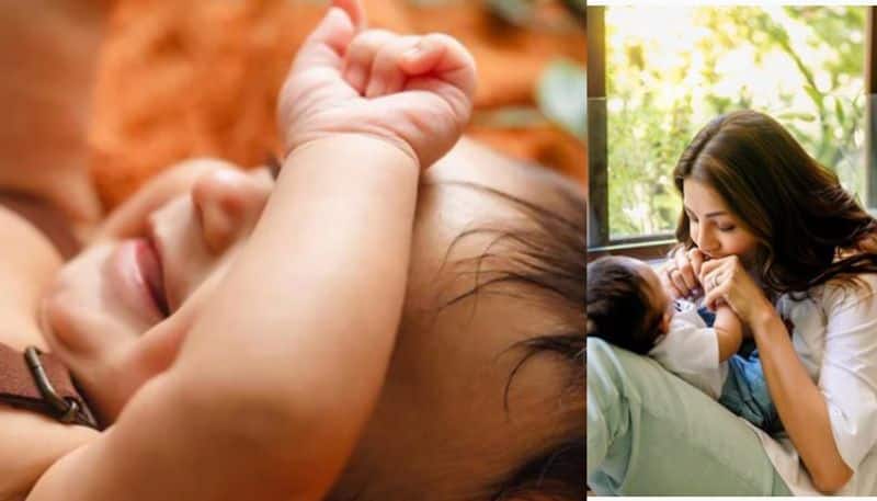 Kajal Aggarwal On Son Neils 6 Month Birthday