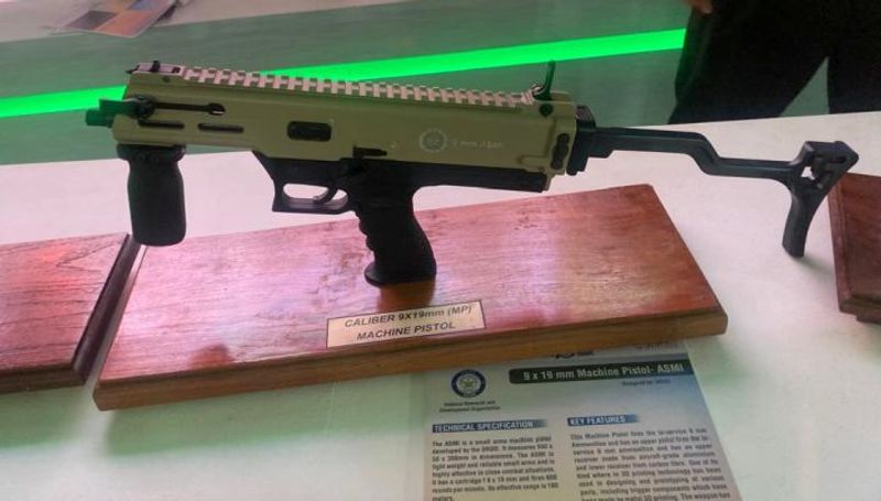 DefExpo 2022 Made-in-India 9mm machine pistol ASMI is MHA's choice