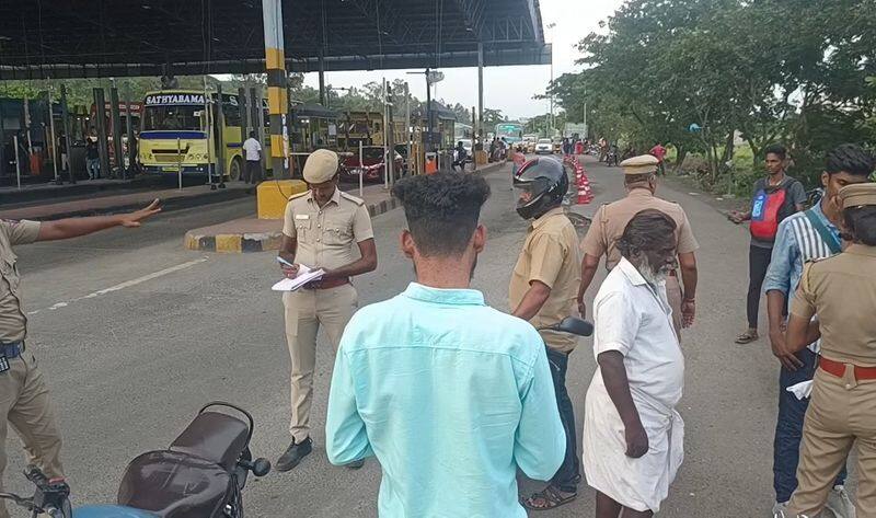 people going to their hometown for diwali celebration and police makes arrangements to avoid traffic jam