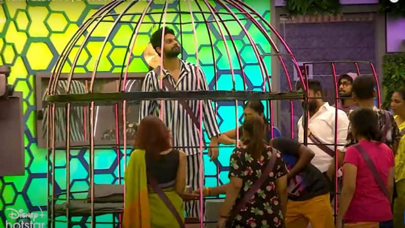 Janany and Ram both are Jailed in Biggboss house