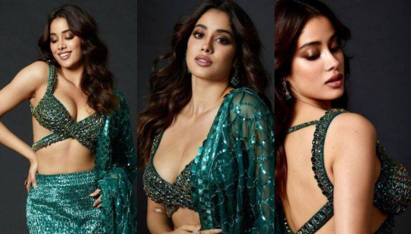 Janhvi Kapoor mermaid lehenga by Manish Malhotra