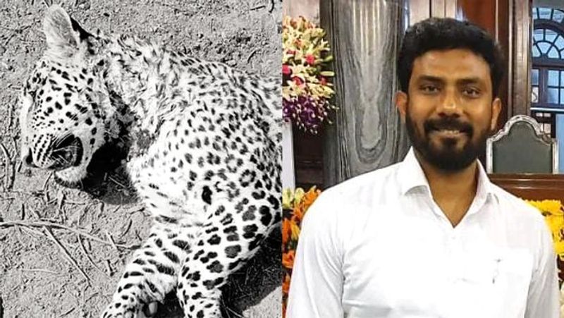 Theni MP ravindranath has been summoned by the Forest Department in death of a leopard caught in an electric fence