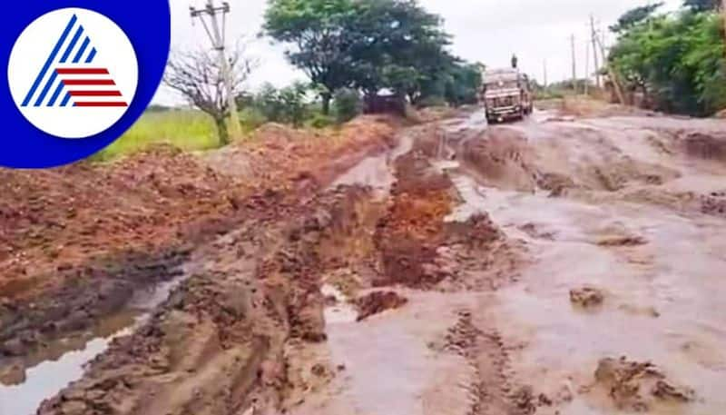 Most of the village roads in Koppal taluk are now completely damaged gow 