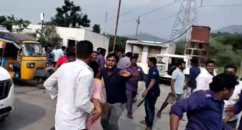 The Tamil Nadu Law College students were attacked in the Tirupati toll gate