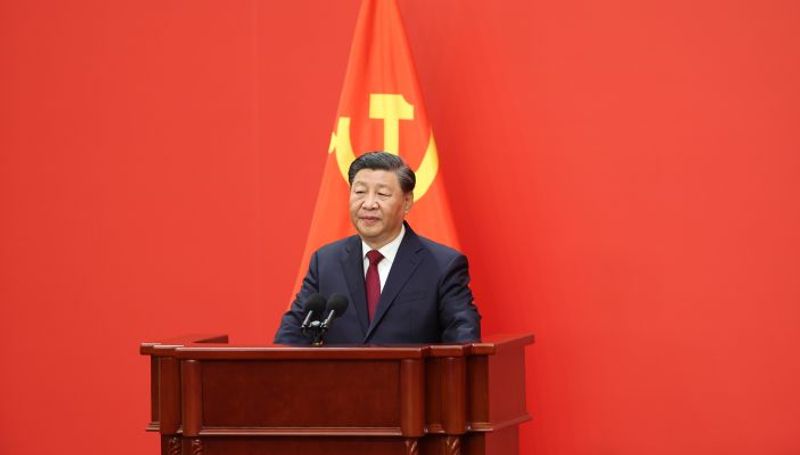 Xi Jinping in Mao Zedong's league after re-election as CPC General Secretary for record third five-year term