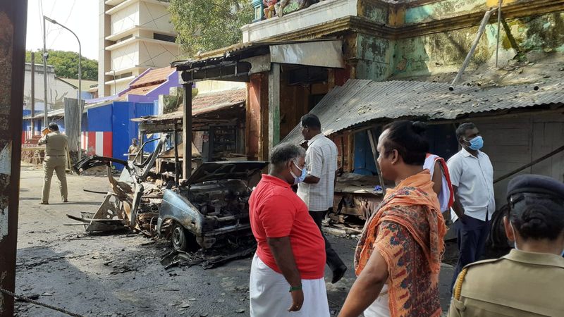 man died in car blast at Coimbatore is identified as Jameza Mubin