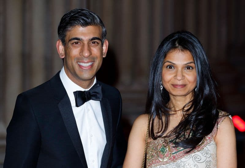 Who is Akshata Murty daughter of India billionaire UK PM Rishi Sunak wife gcw