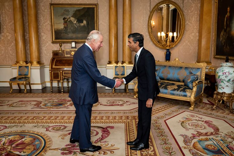 appointed to fix mistakes will unite our country not with words but action says UK PM Rishi Sunak after met King Charles III