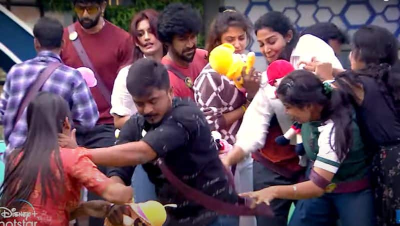 BiggBoss season 6 contestant Azeem scolding Dhanalakshmi in new Promo