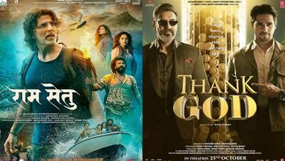 BOX OFFICE पर अक्षय कुमार के आगे ढेर अजय देवगन, राम सेतु ने थैंक गॉड को दी पटखनी, कमाए इतने करोड़