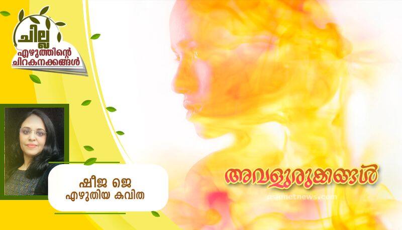 chilla malayalam poem by Sheeja J