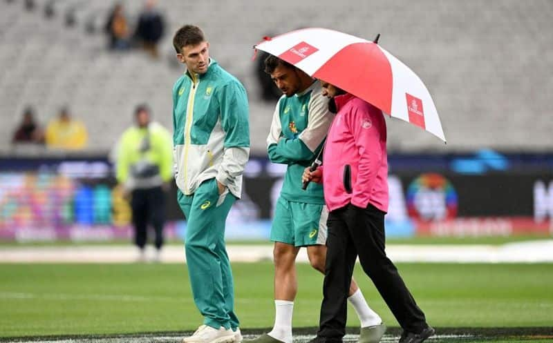 ICC T20 World Cup 2022 Rain dampens Melbourne mood again kvn