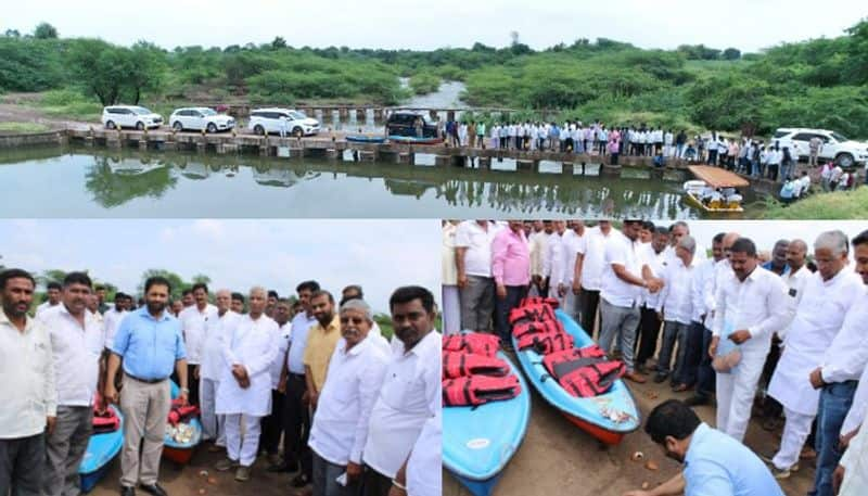 Kayaking to farmers in Belagavi Chikkodi first in State mnj 