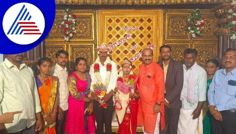 orphan girl wedding held by Udupi district administration gow