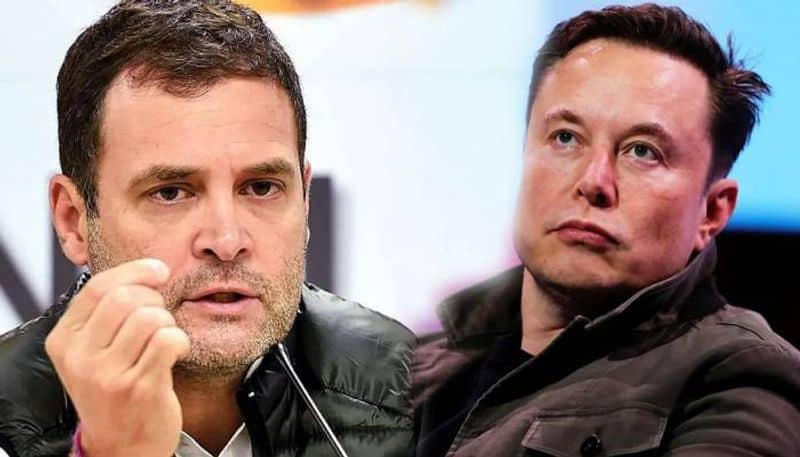 Rahul Gandhi react on Elon Musk took over twitter 