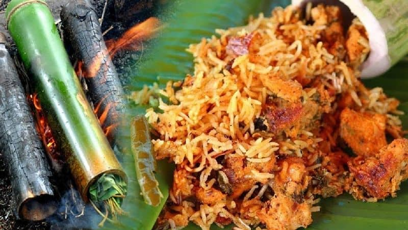 How to Cook Bamboo Chicken Briyani in Tamil 