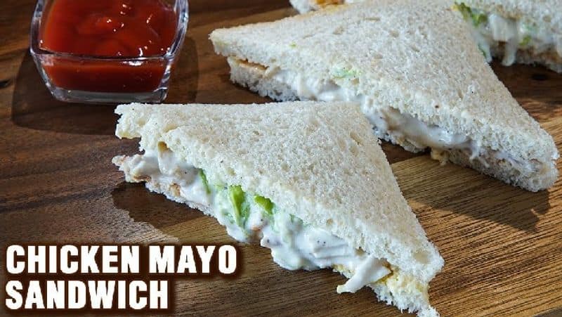 how to cook Chicken Mayonnaise Sandwich In Tamil