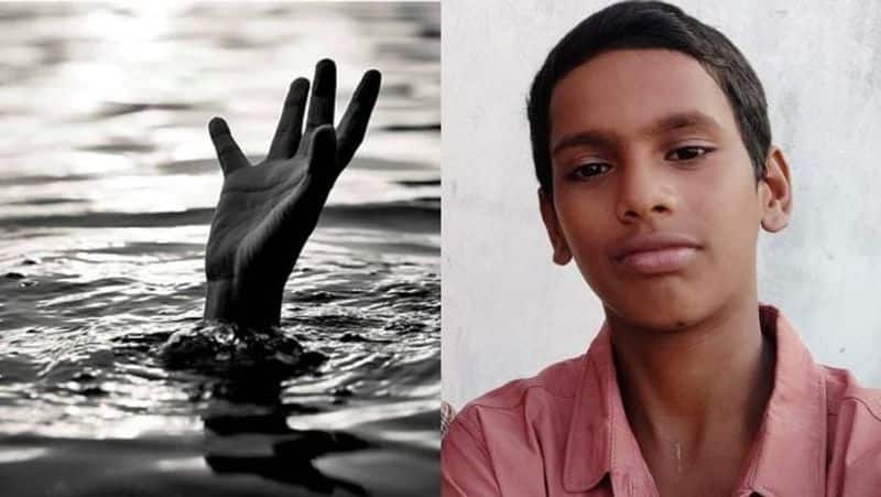 A school student drowned in Puducherry Arianguppam river while bathing with his friends