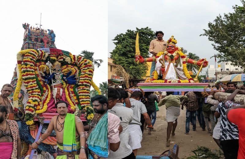 soorasamharam in siruvapuri murugan temple 