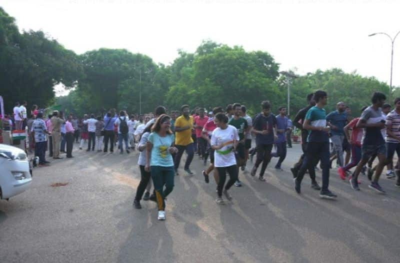 national unity day in india 2022: Union Minister for State Subhas Sarkar participate at Trichy NIT