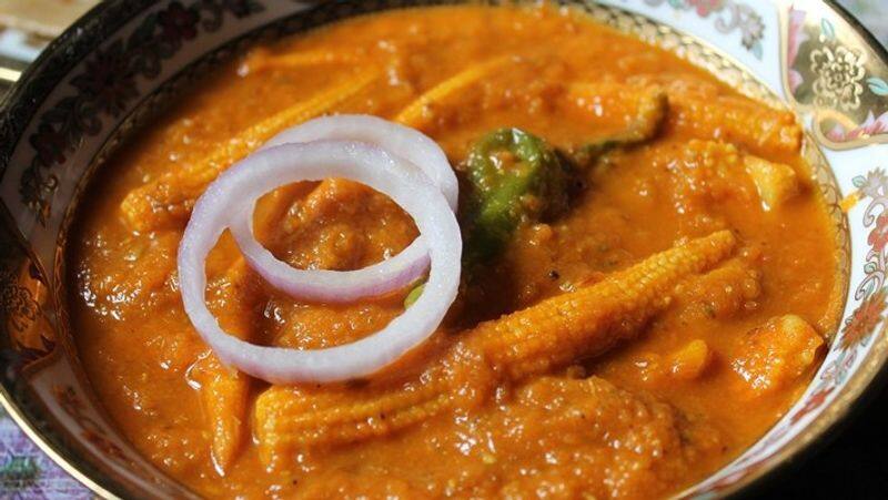 How to make Baby Corn Masala in Tamil