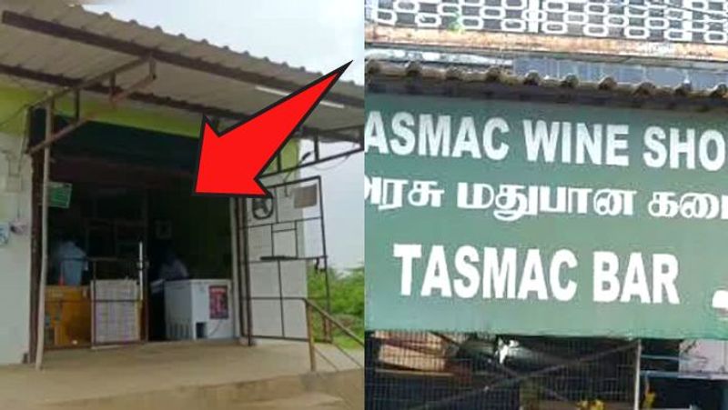 Hole in Tasmac Alcoholics who only stole beer at vellore